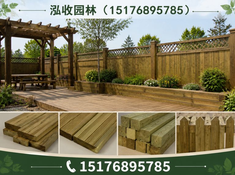 孝感防腐木展示图